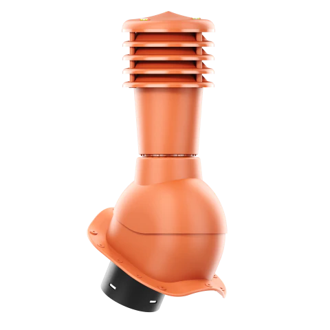 SL-125-06-PW Kominek wentylacyjny Smartline do blachodachówki profil W fi 125mm nieocieplony ceglasty