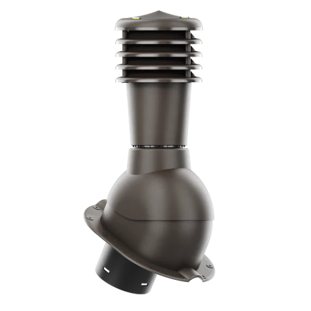SL-125-07-PM Kominek wentylacyjny Smartline do blachodachówki profil M fi 125mm nieocieplony ciemny brąz
