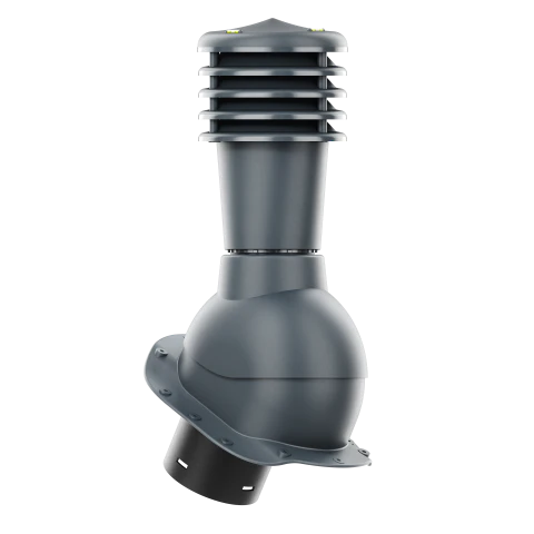 SL-125-09-PB Kominek wentylacyjny Smartline do blachodachówki profil B fi 125mm nieocieplony antracytowy
