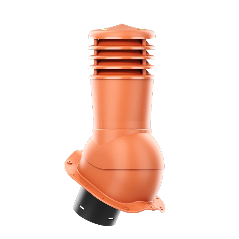 SL-150-06-PF Kominek wentylacyjny Smartline do blachodachówki profil F fi 150mm nieocieplony ceglasty