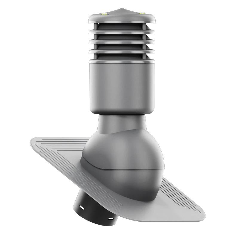 SLO-125-03-KPG Kominek wentylacyjny Smartline pod gont/pape fi 125mm ocieplony grafit