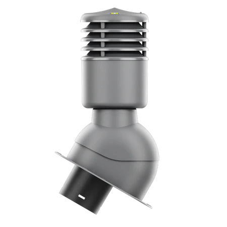 SLO-125-03-PE Kominek wentylacyjny Smartline do blachodachówki profil E fi 125mm ocieplony grafit