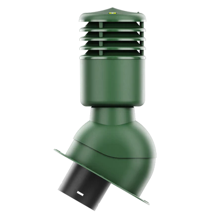 SLO-125-05-PE Kominek wentylacyjny Smartline do blachodachówki profil E fi 125mm ocieplony zielony