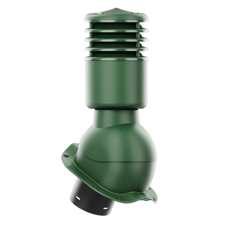 SLO-125-05-PF Kominek wentylacyjny Smartline do blachodachówki profil F fi 125mm ocieplony zielony