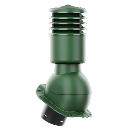 SLO-125-05-PG Kominek wentylacyjny Smartline do blachodachówki profil G fi 125mm ocieplony zielony