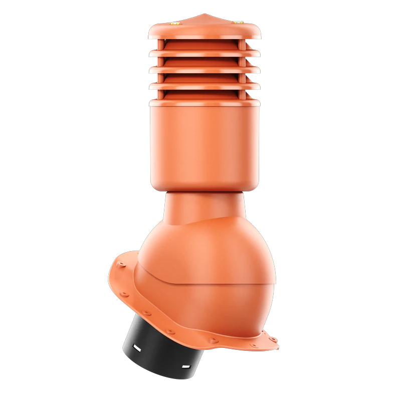 SLO-125-06-PB Kominek wentylacyjny Smartline do blachodachówki profil B fi 125mm ocieplony ceglasty