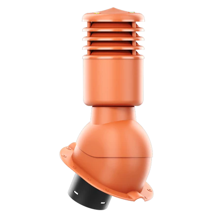 SLO-125-06-PM Kominek wentylacyjny Smartline do blachodachówki profil M fi 125mm ocieplony ceglasty