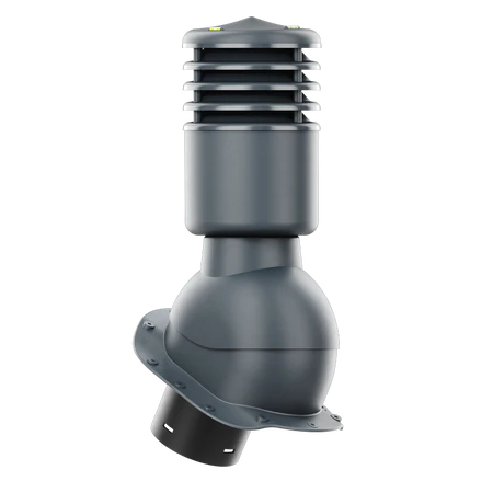 SLO-125-09-PB Kominek wentylacyjny Smartline do blachodachówki profil B fi 125mm ocieplony antracytowy