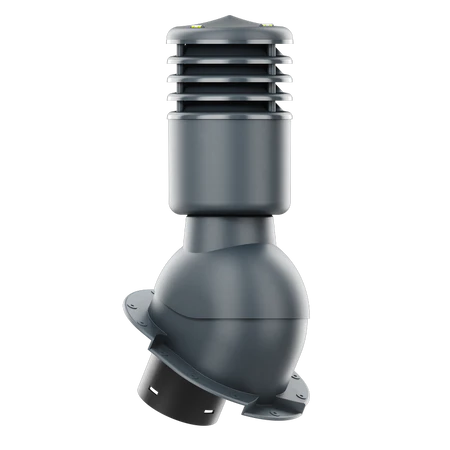 SLO-125-09-PK Kominek wentylacyjny Smartline do blachy dachówkowej karpiówki fi 125mm ocieplony antracytowy