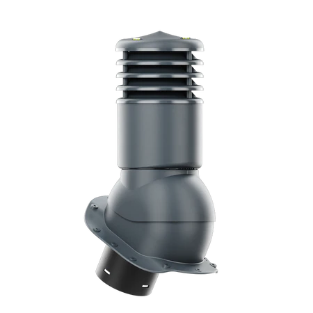 SLO-150-09-PB Kominek wentylacyjny Smartline do blachodachówki profil B fi 150mm ocieplony antracytowy