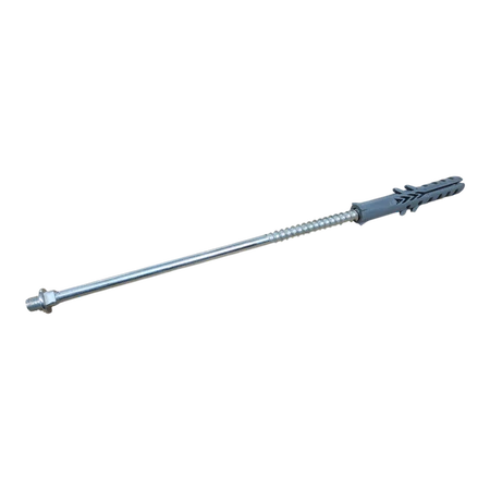 Trzpień do obejmy M8 220 mm