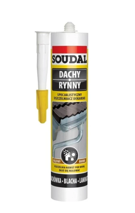 Uszczelniacz specjalistyczny dekarski bezbarwny SOUDAL 280ml