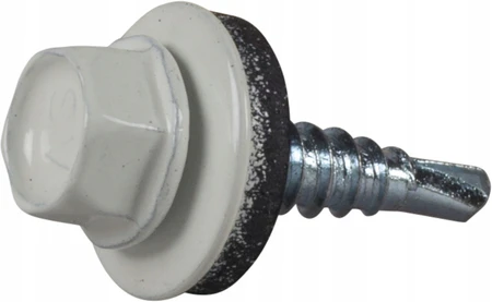 Wkręt farmerski 4,8x20 RAL 9010 Essve 250szt.