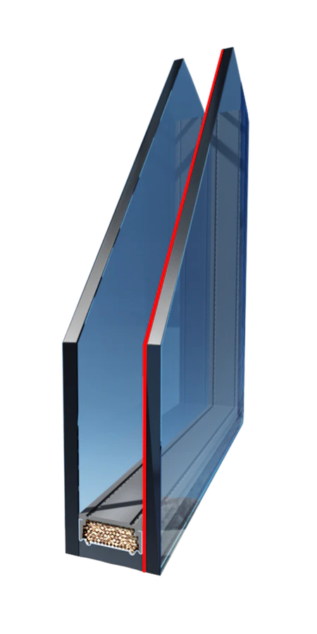 Wyłaz dachowy z PVC 2-szybowy/ OKPOL IGWX+ E2 Antracyt RAL 7016