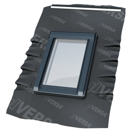 Wyłaz dachowy z PVC 2-szybowy/ OKPOL IGWX+ E2 Antracyt RAL 7016