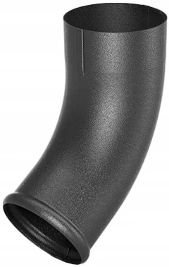 Wylewka kolanko 60° BUDMAT FLAMINGO 90 mm czarny 015