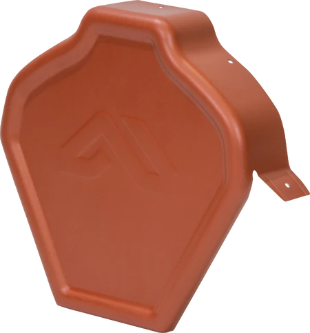 Zakończenie płaskie gąsiora ZP-LUX do GS-LUX X-MATT BT 742 ceglasty Budmat