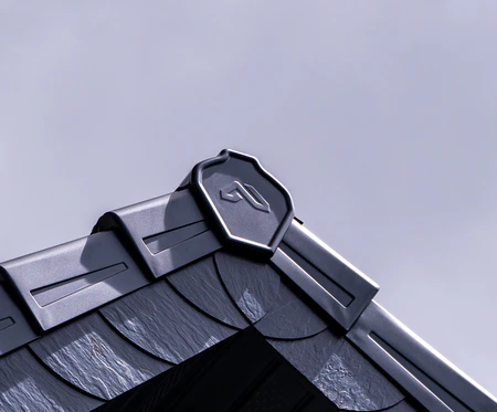 Zakończenie płaskie gąsiora ZP-LUX do GS-LUX X-MATT BT 757 wiśniowy Budmat