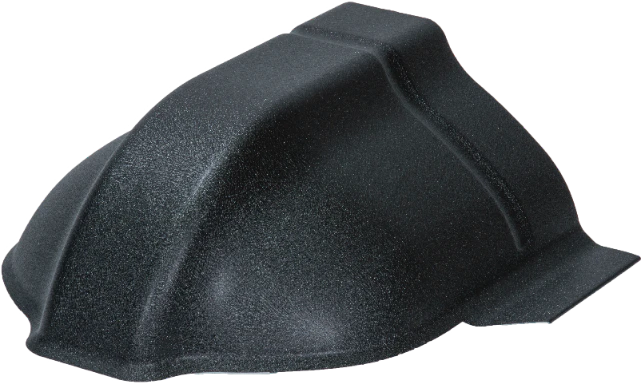 Zakończenie skośne Budmat ZS-LUX do GS-LUX D-MATT PLUS 9005 czarny