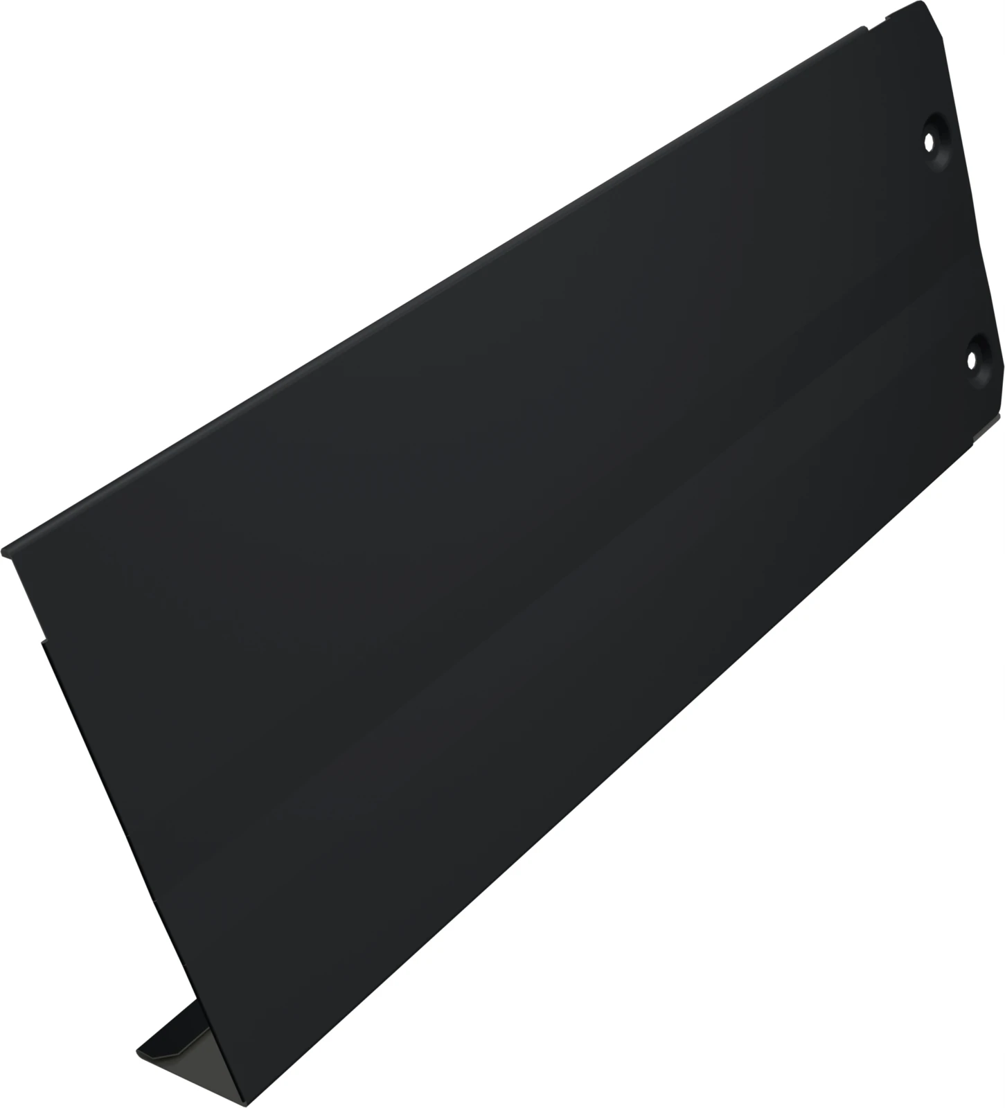 Budmat Wiatrownica DRIFT 150 uniwersalna dolna 9005 D-MATT PLUS prawa