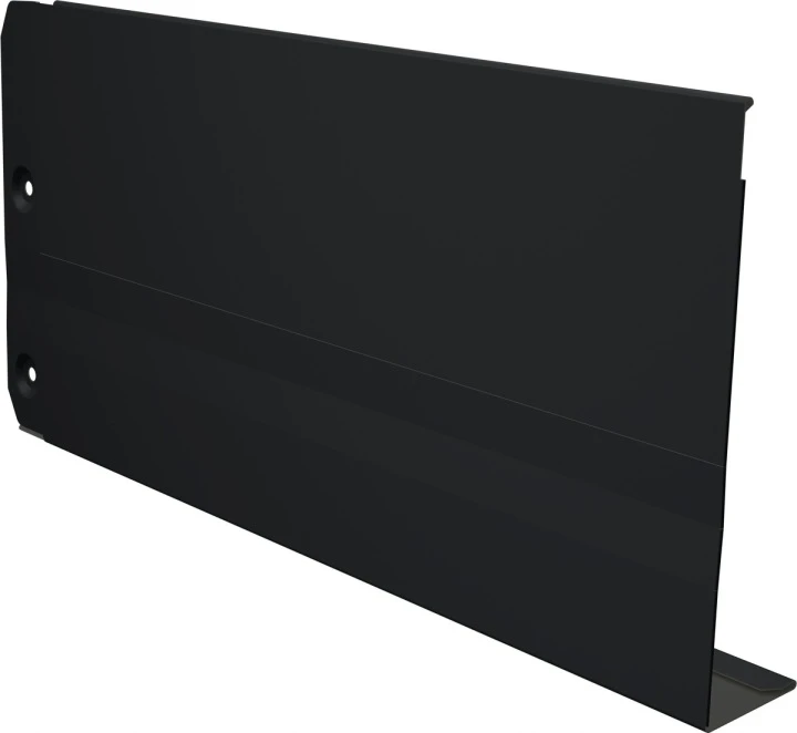 Budmat Wiatrownica DRIFT 180 uniwersalna dolna 9005 D-MATT PLUS lewa