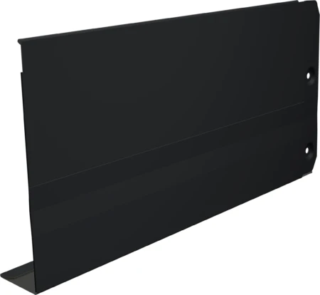 Budmat Wiatrownica DRIFT 180 uniwersalna dolna 9005 D-MATT PLUS prawa