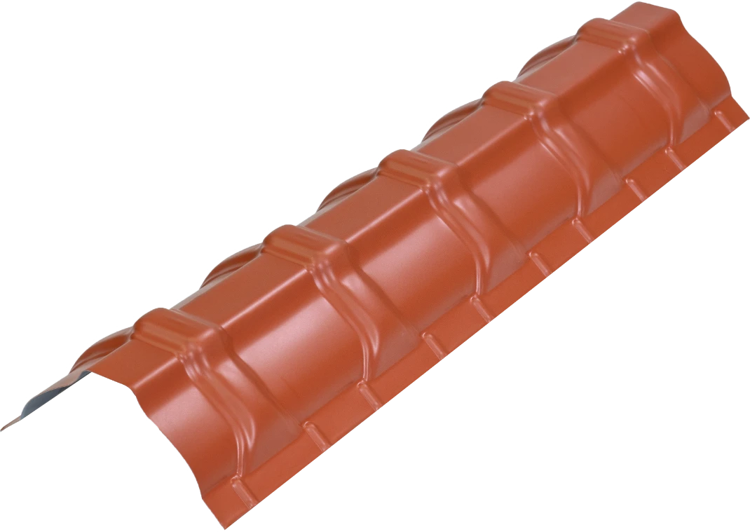 Gąsior dachowy GS-LUX 1145mm X-MATT 742 ceglasty Budmat