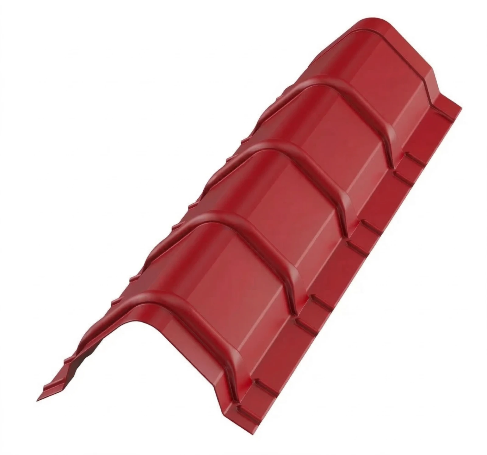 Gąsior do kalenicy prostej Budmat Como GSC-TOP 940 mm X-MAT 757 wiśnia