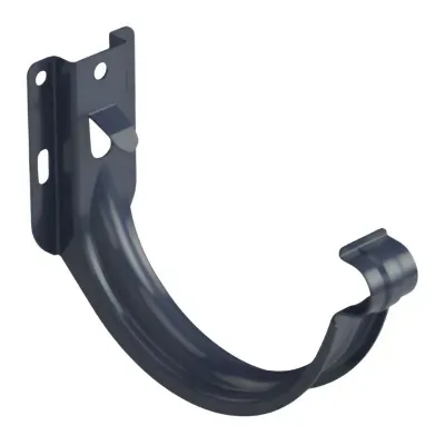 Hak rynnowy doczołowy Stal 135 mm grafit RAL7015 Galeco