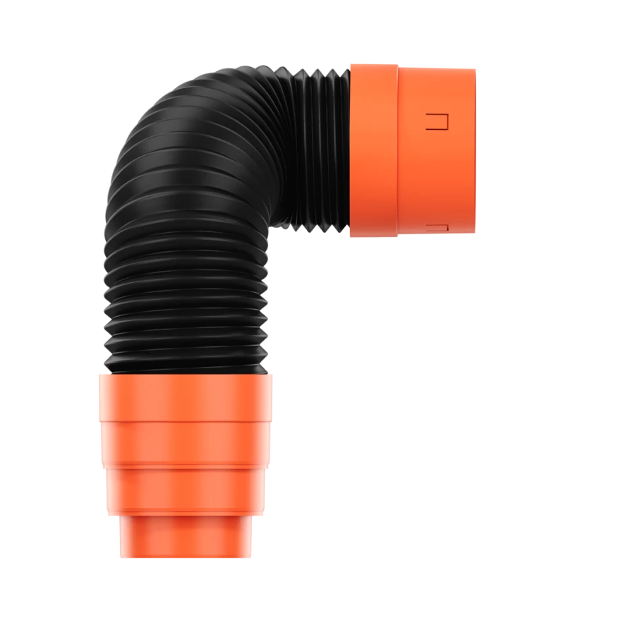 Krono Rura przyłączeniowa Spiro Premium fi 150 dł 100 cm, KFP-3-2