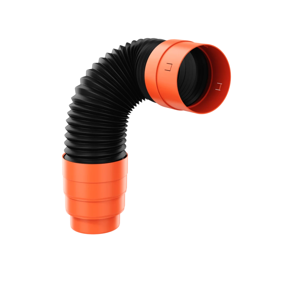 Krono Rura przyłączeniowa Spiro Premium fi 150 dł 100 cm, KFP-3-2