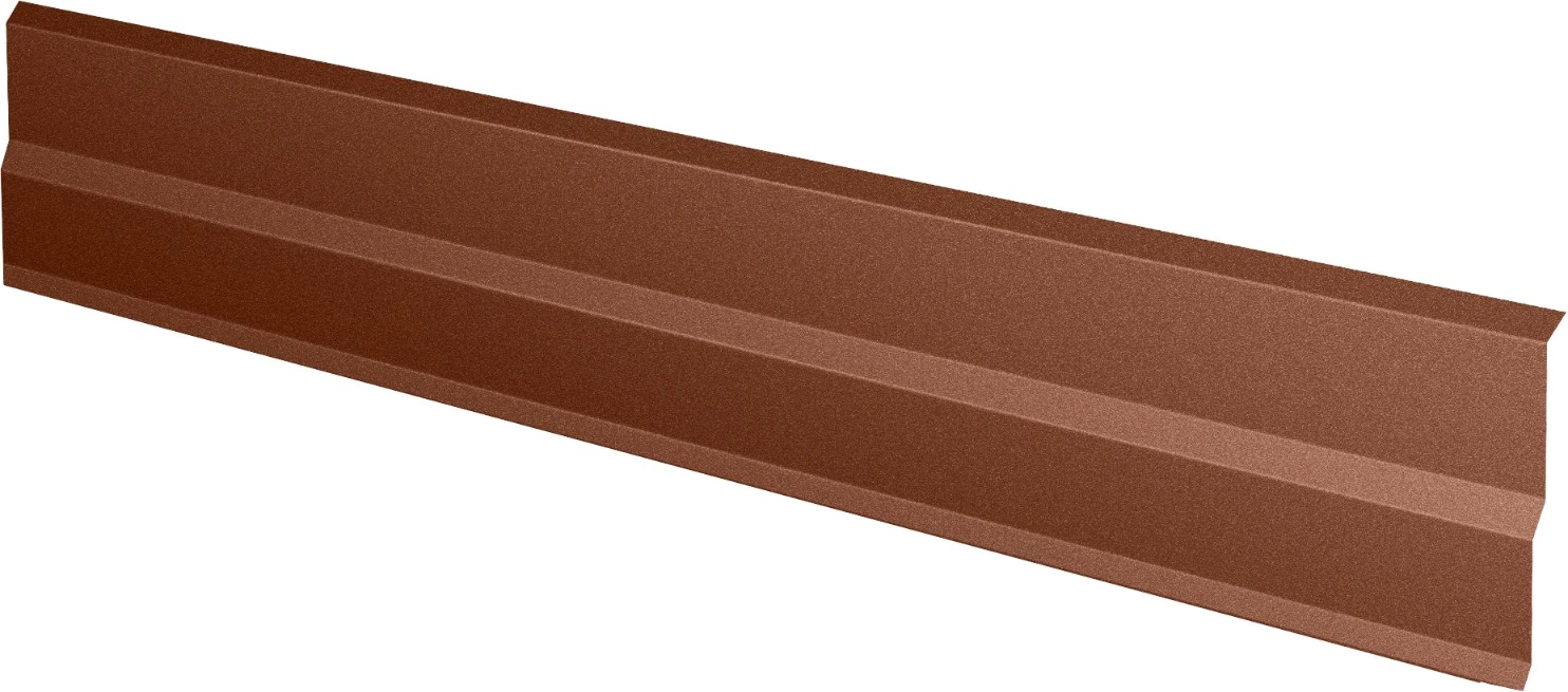 Obróbka przyścienna Budmat MOD OP 190 prawa D-MATT PLUS ceglasty 8004