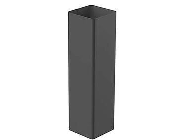 Rura spustowa 3mb Galeco Stal2 80 grafit RAL 7015 80x80 mm