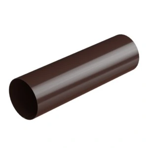 Rura spustowa Galeco Stal 90 mm ciemnosrebrny metalic 3mb