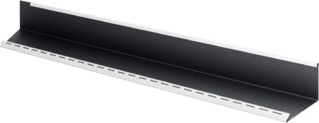 Wiatrownica wewnętrzna WW 83 lewa Budmat MOD D-MATT PLUS 9005 czarny