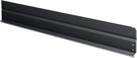 Wiatrownica zewnętrzna prawa Budmat MOD WZ 224 P D-MATT PLUS 9005 czarny