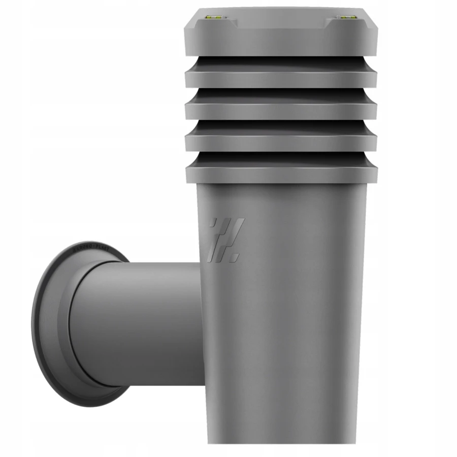 Wywietrzak boczny SideVent fi 110 RAL7024 grafit (SV-NKO-110-03)