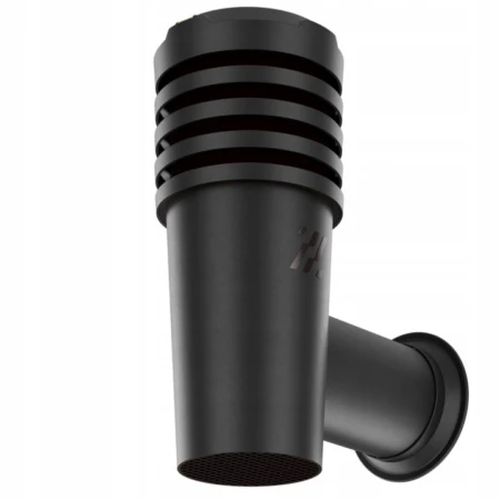 Wywietrzak boczny SideVent fi 110 RAL9005 czarny (SV-NKO-110-02)