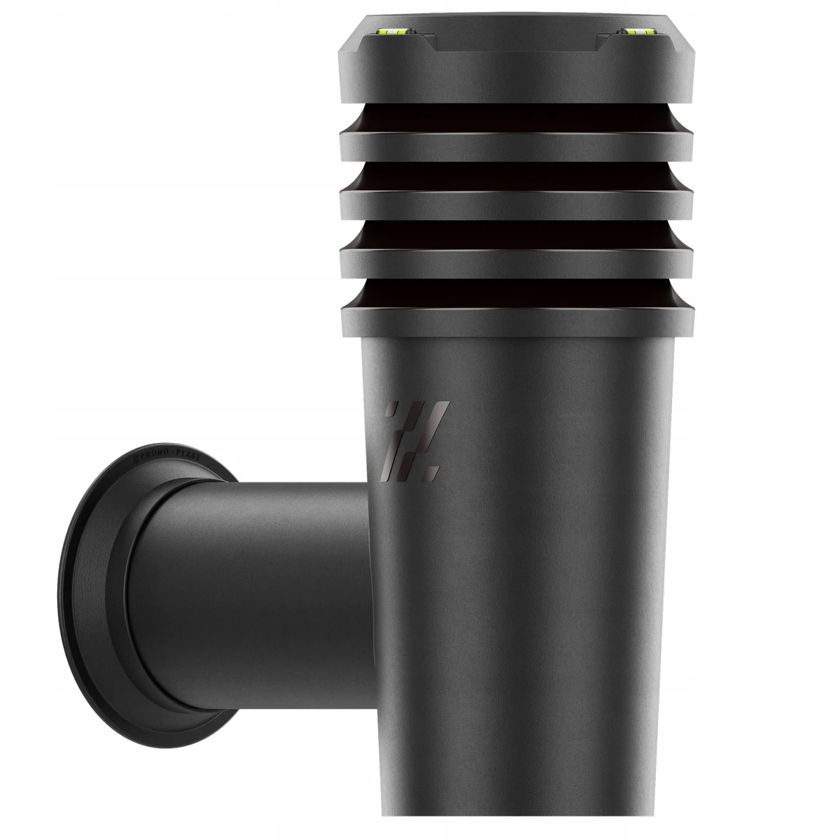 Wywietrzak boczny SideVent fi 110 RAL9005 czarny (SV-NKO-110-02)